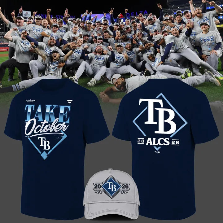 Limited Edition Tampa Bay Rays 2026 MLB Division Series Champions Distressed Locker Room Take October T-shirt
