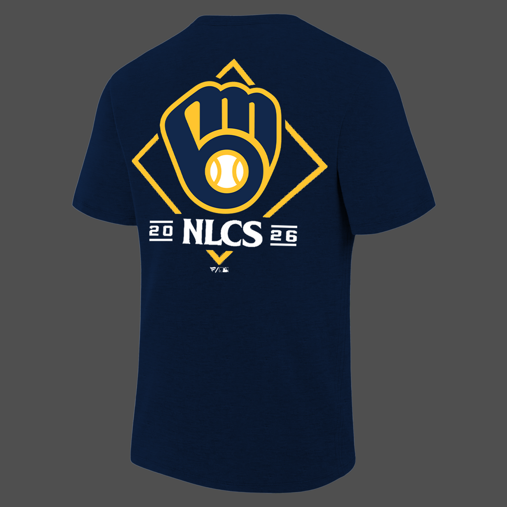 Milwaukee Brewers 2026 MLB Division Series Champions Distressed Locker Room Take October T-Shirt