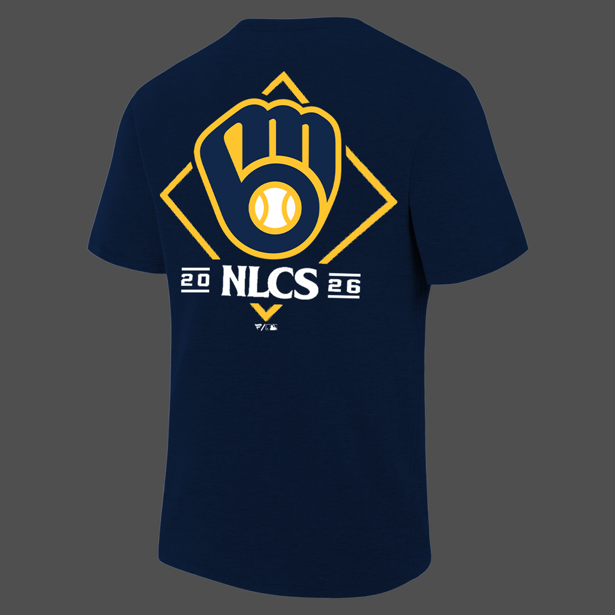 Milwaukee Brewers 2026 MLB Division Series Champions Distressed Locker Room Take October T-Shirt