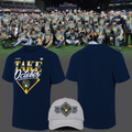 1.Milwaukee Brewers 2026 MLB Division Series Champions Distressed Locker Room Take October T-Shirt