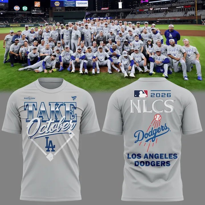 LA.Dodgers 2026 NLCS Bound Limited Locker Room "Take October" Shirt NN v4