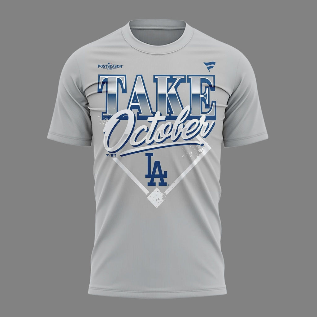 01. Los Angeles Dodgers Take October NLCS Bound 2026 T-Shirt