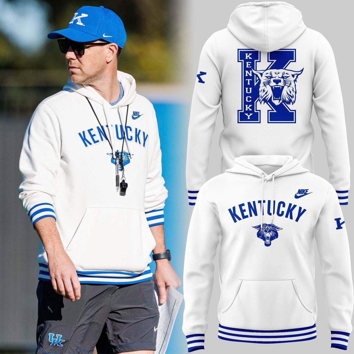 Kentucky Wildcats Retro Hoodie