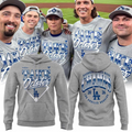 08. Hoodie Los Angeles Dodgers Take October - NLCS Bound 2026 Hoodie