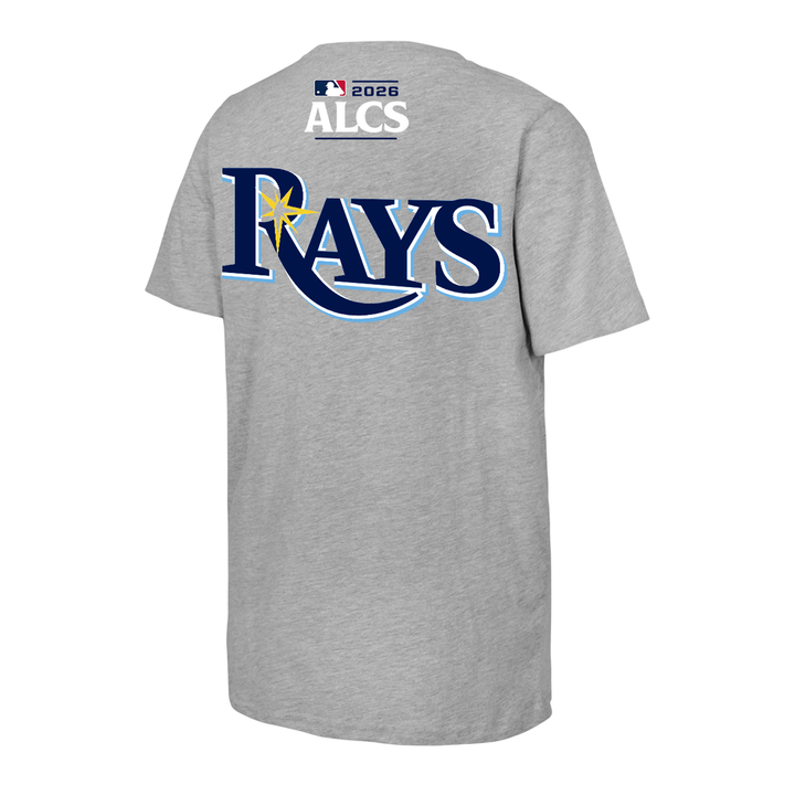 New Tampa Bay Rays Gray 2026 MLB Division Series Champions Distressed Locker Room Take October T-Shirt..