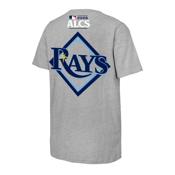 New Tampa Bay Rays Gray 2026 MLB Division Series Champions Distressed Locker Room Take October T-Shirt!