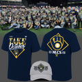 01.12. Milwaukee Brewers 2026 MLB Division Series Champions Distressed Locker Room Take October T-Shirt