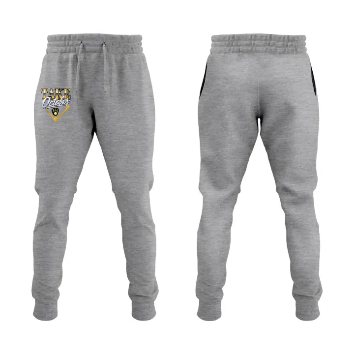 01.38. (Adult & Kids) Milwaukee Brewers Gray 2026 MLB Division Series Champions Take October Hoodie
