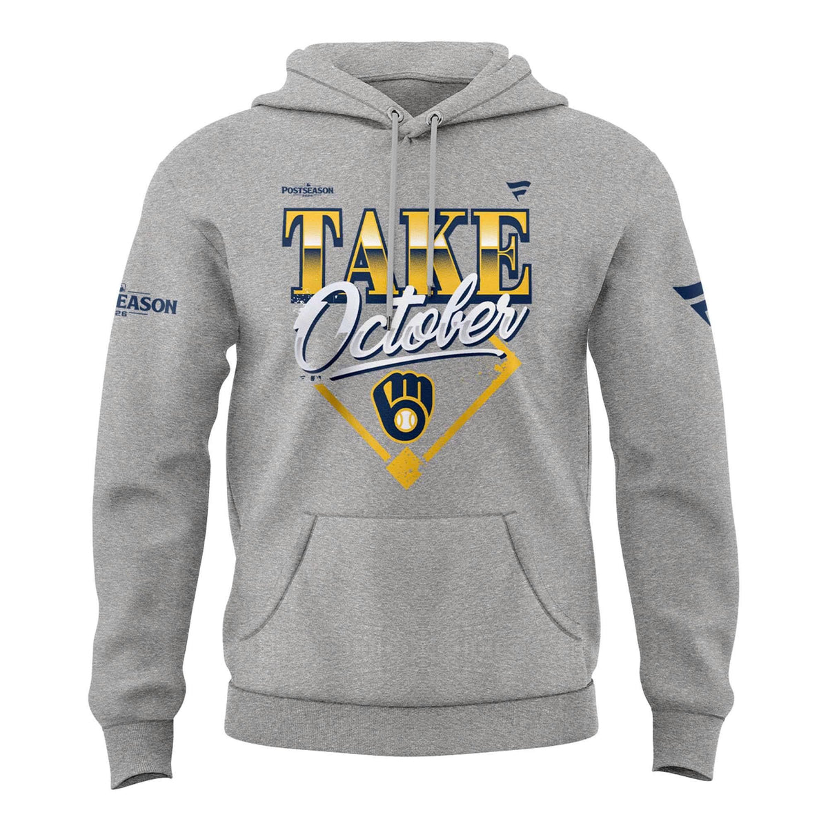 Milwaukee Brewers Gray 2026 MLB Division Series Champions Hoodie