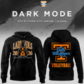 Tennessee Lady Volunteers volleyball Dark Mode Hoodie