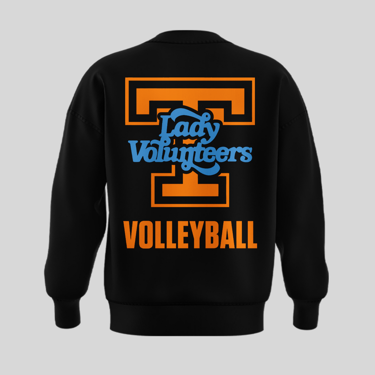 Tennessee Lady Volunteers volleyball Dark Mode SWEATSHIRT