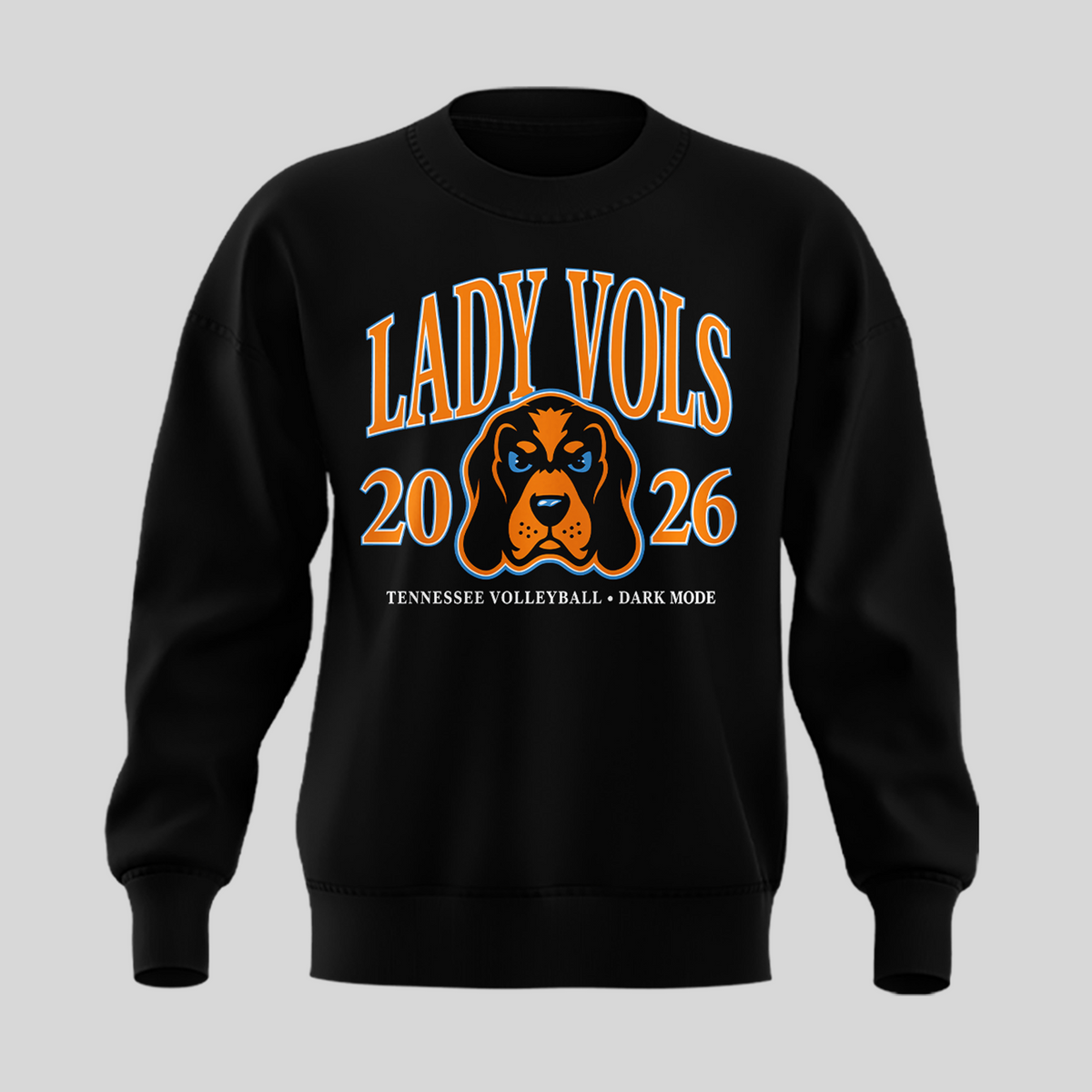 01.Tennessee Lady Volunteers volleyball Dark Mode SWEATSHIRT