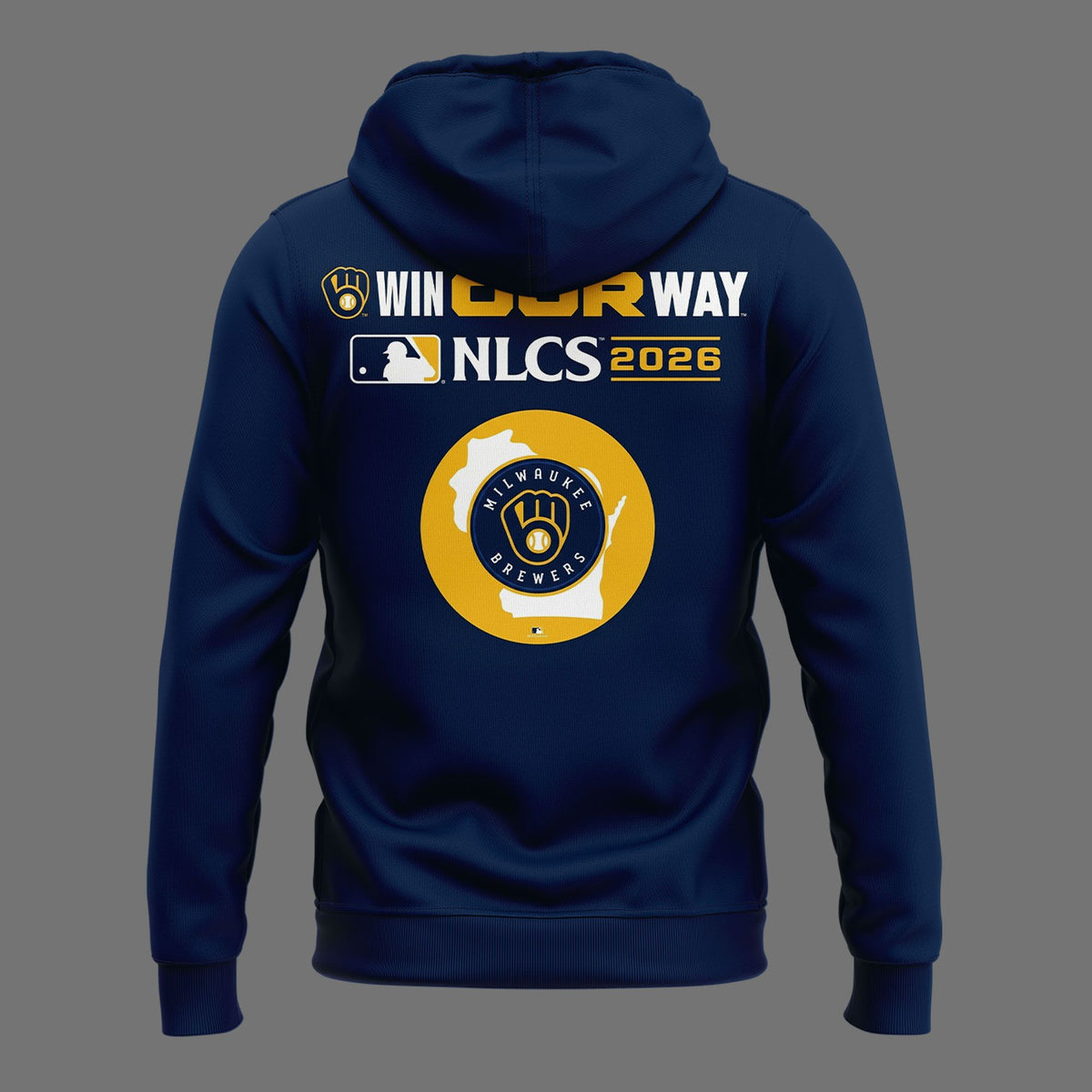 01.11. Perfect Hoodie Milwaukee Brewers Take October - NL Central Division Champions 2026 Hoodie