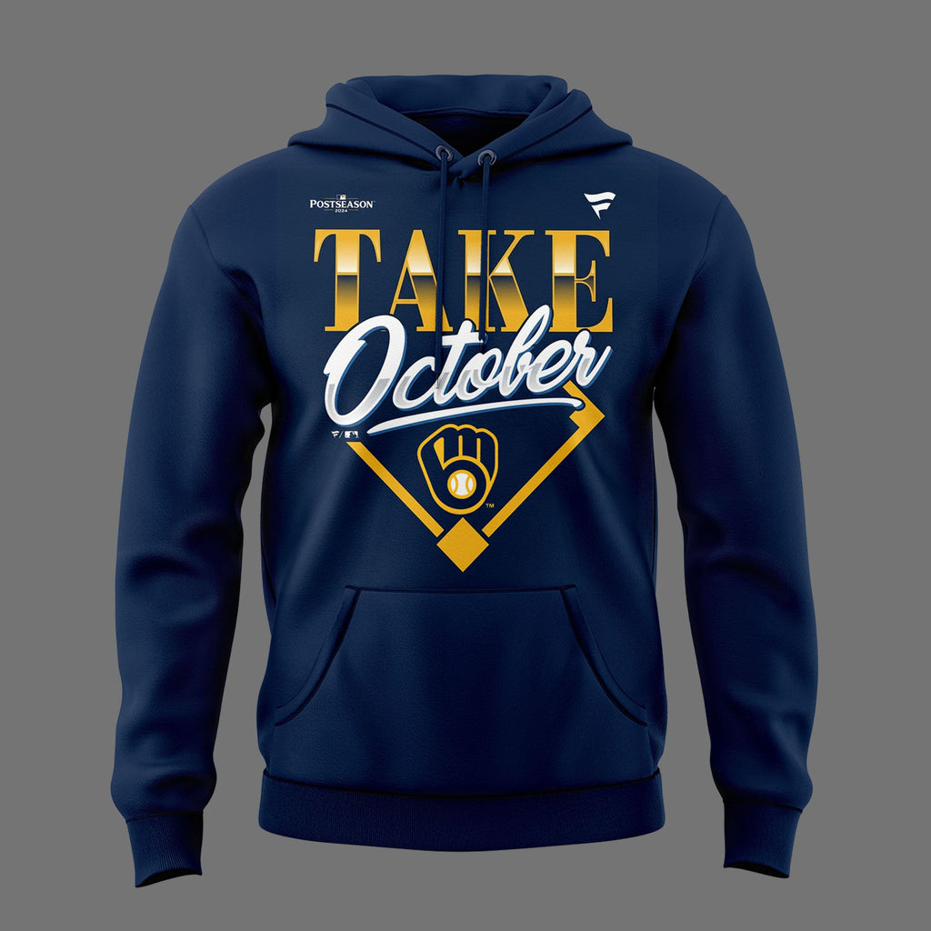 01.11. Perfect Hoodie Milwaukee Brewers Take October - NL Central Division Champions 2026 Hoodie