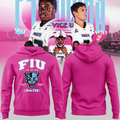 New 2026 Pink Hoodie FIU Panthers football.