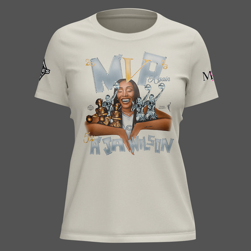 (Women) Limited edition A’ja Wilson 5X M'VP T-shirt