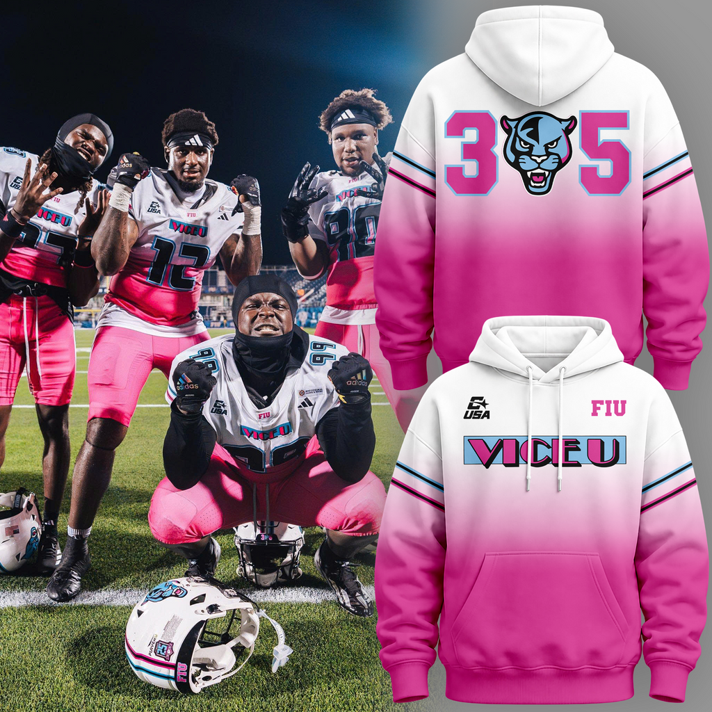 Exclusive Hoodie FIU Panthers football Repping the 305 till the end of time