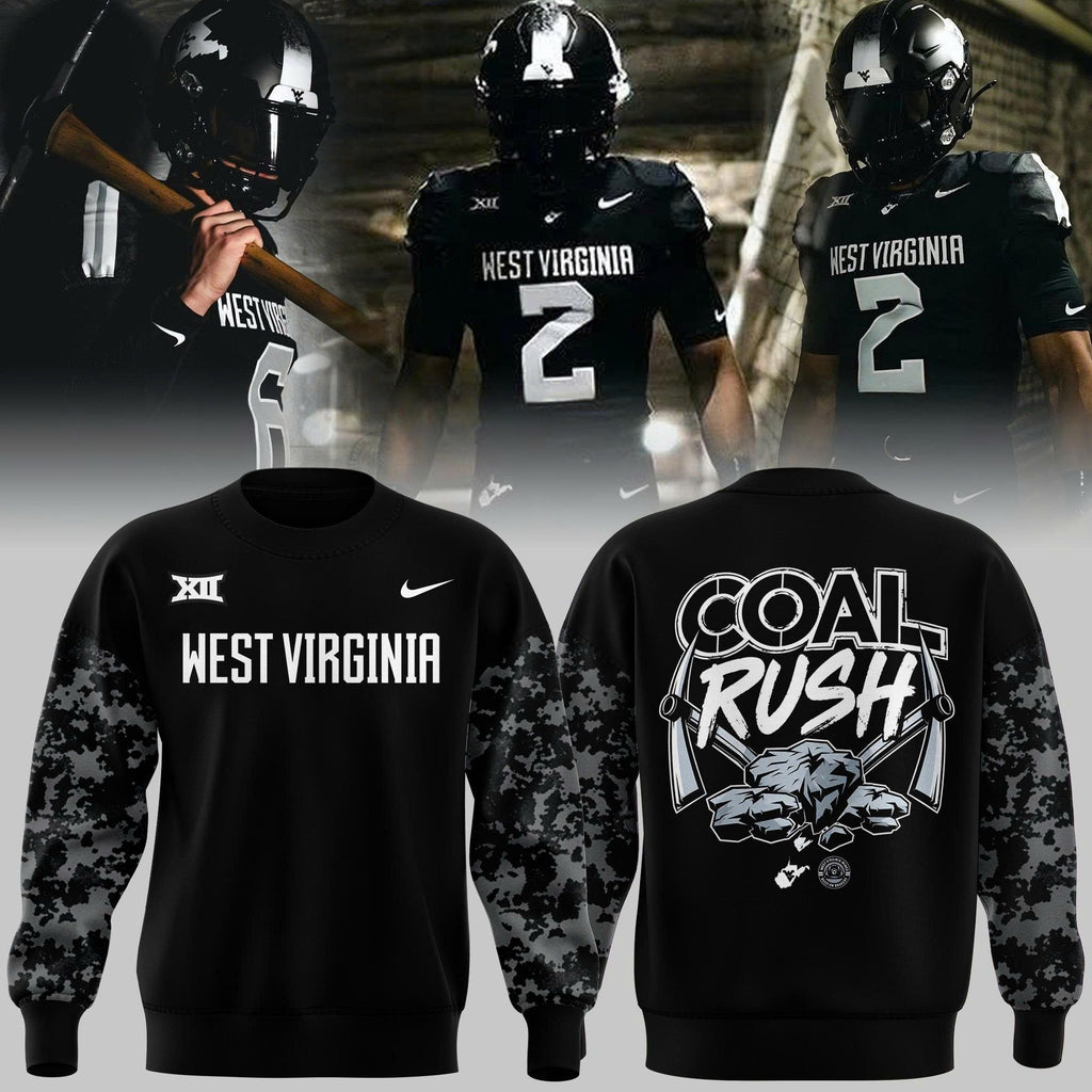 Exclusive Sweatshirt uniform "Coal Rush" West Virginia Football