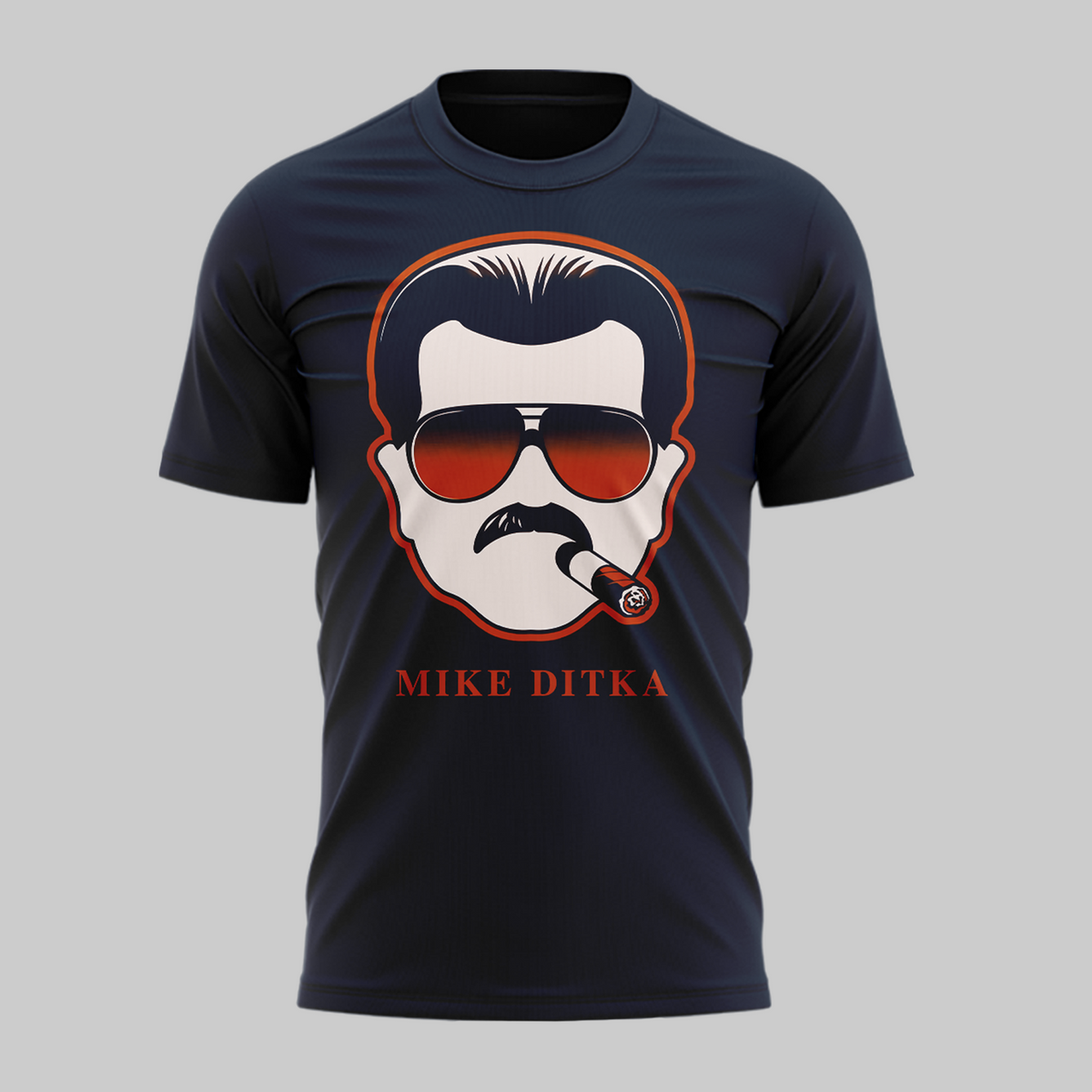 01.Chicago Bears Mike Ditka Forever T-shirt