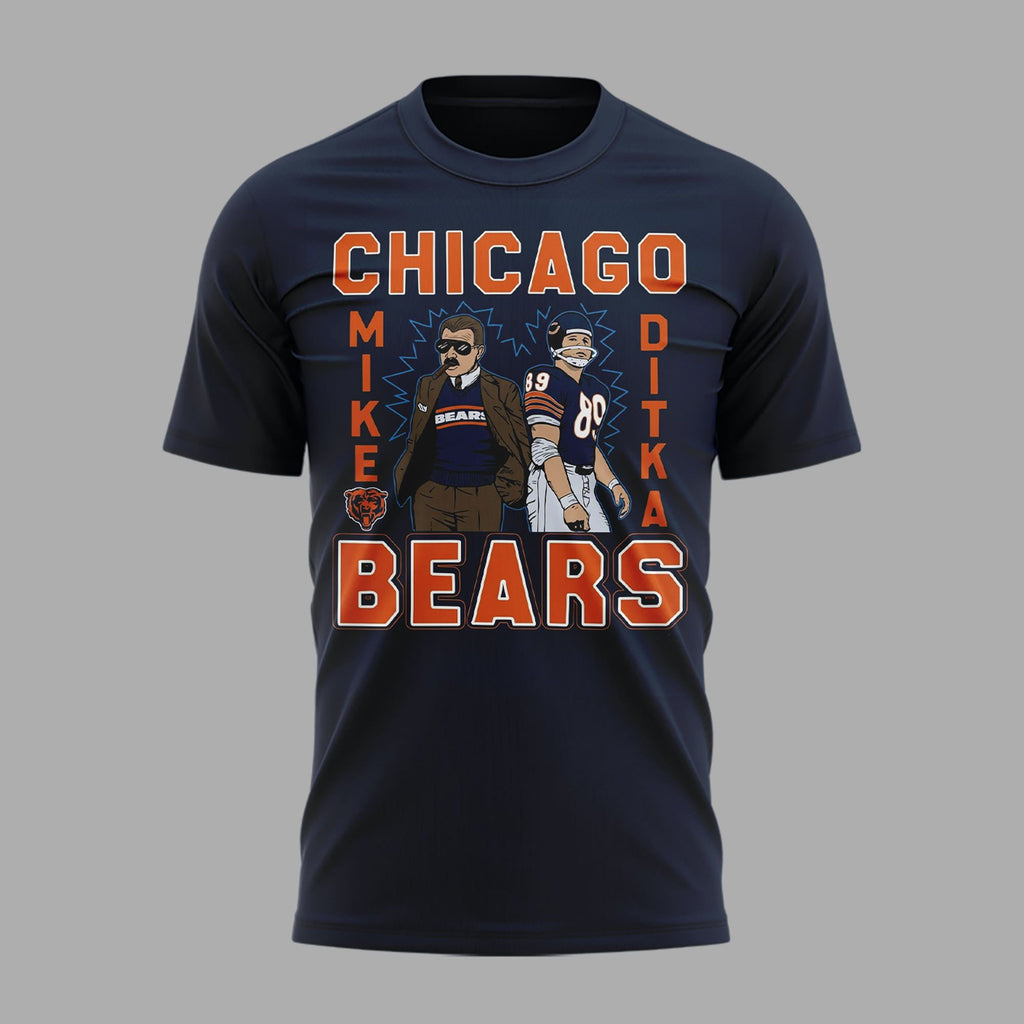 01.14. Coach Mike Ditka Chicago Bears - Remembering a Legend - Paying Tribute to Da Coach T-Shirt