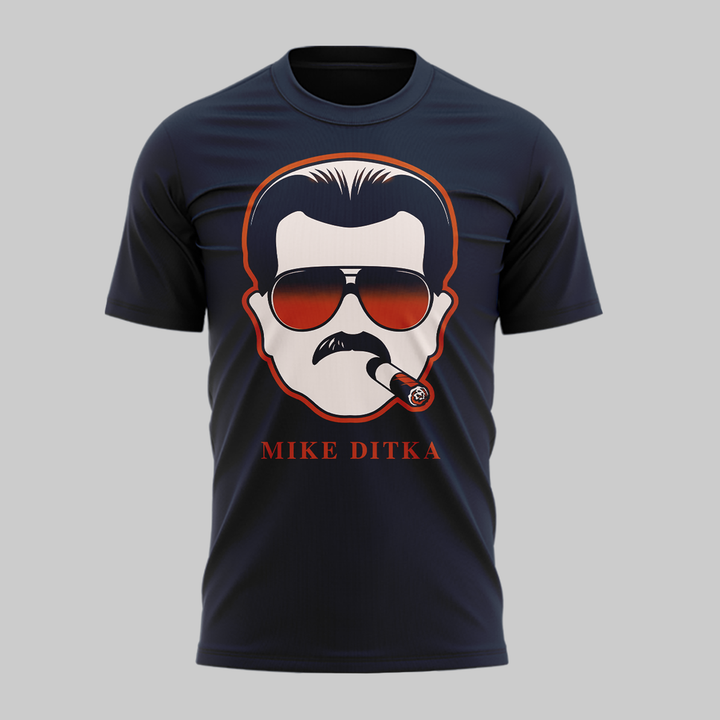 01.18. Mike Ditka Forever - Chicago Bears - Paying Tribute to Da Coach T-Shirt