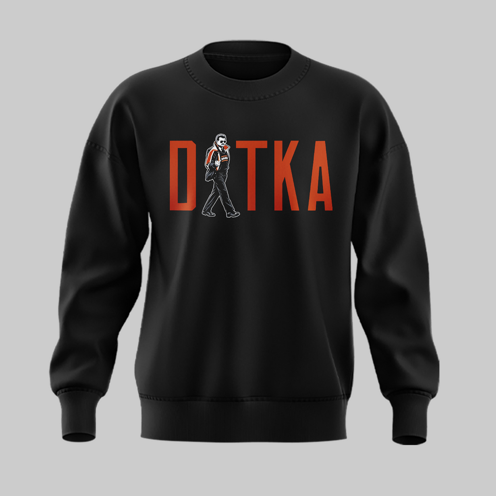 01.Chicago Bears Mike Ditka Forever SWEATSHIRT - Balck
