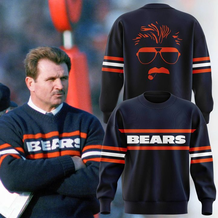 01.28. Remembering a Legend Mike Ditka Forever - Chicago Bears SWEATSHIRT