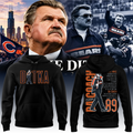 01.20. Paying Tribute to Da Coach Chicago Bears - Coach Mike Ditka Forever Hoodie