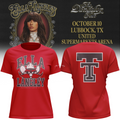 01.(Women)Texas Tech Red Raiders x Ella Langley-The Dandelion Tour 2026 T-shirt