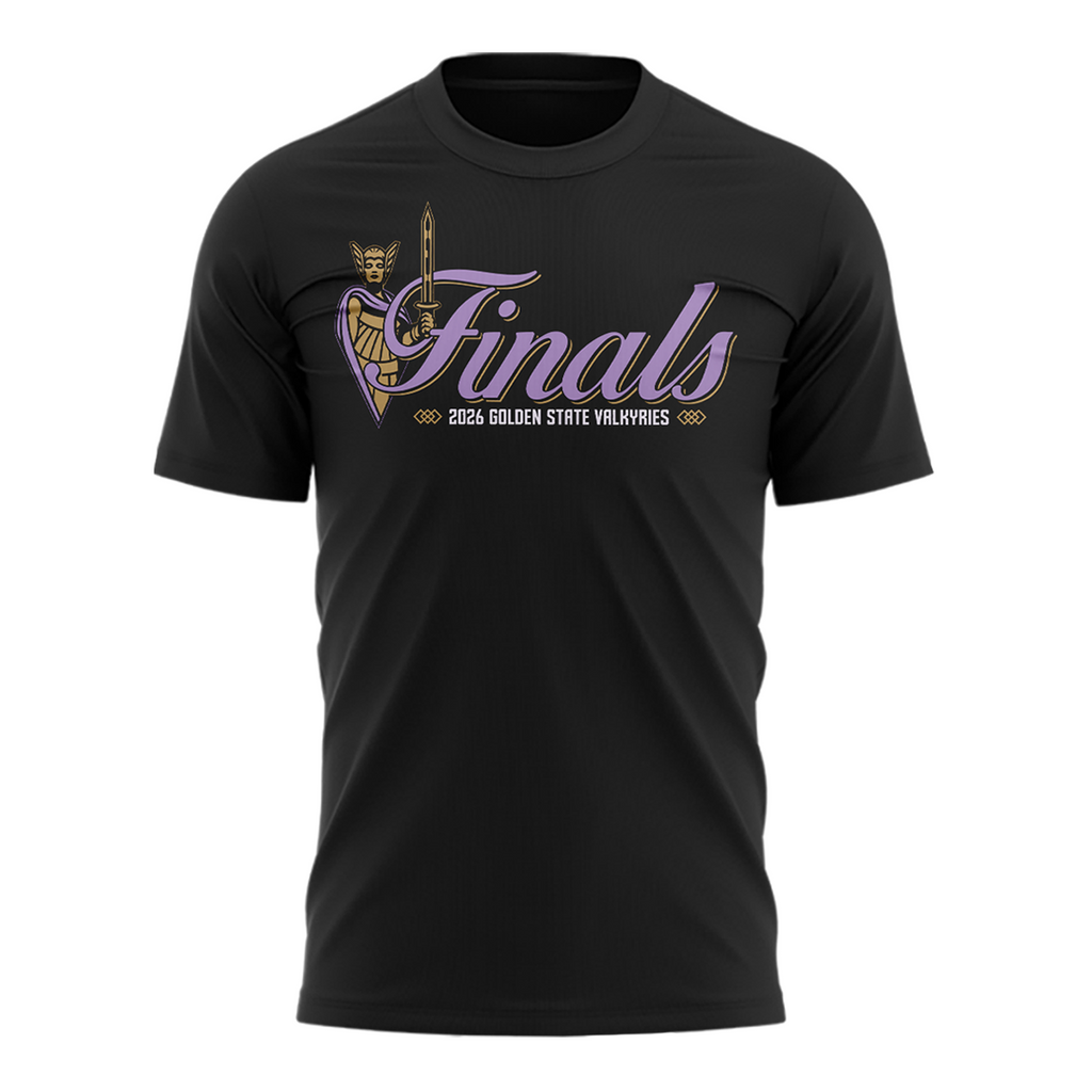 Limited edition Golden State Valkyries 2026 WNBA Finals T-Shirt- Black