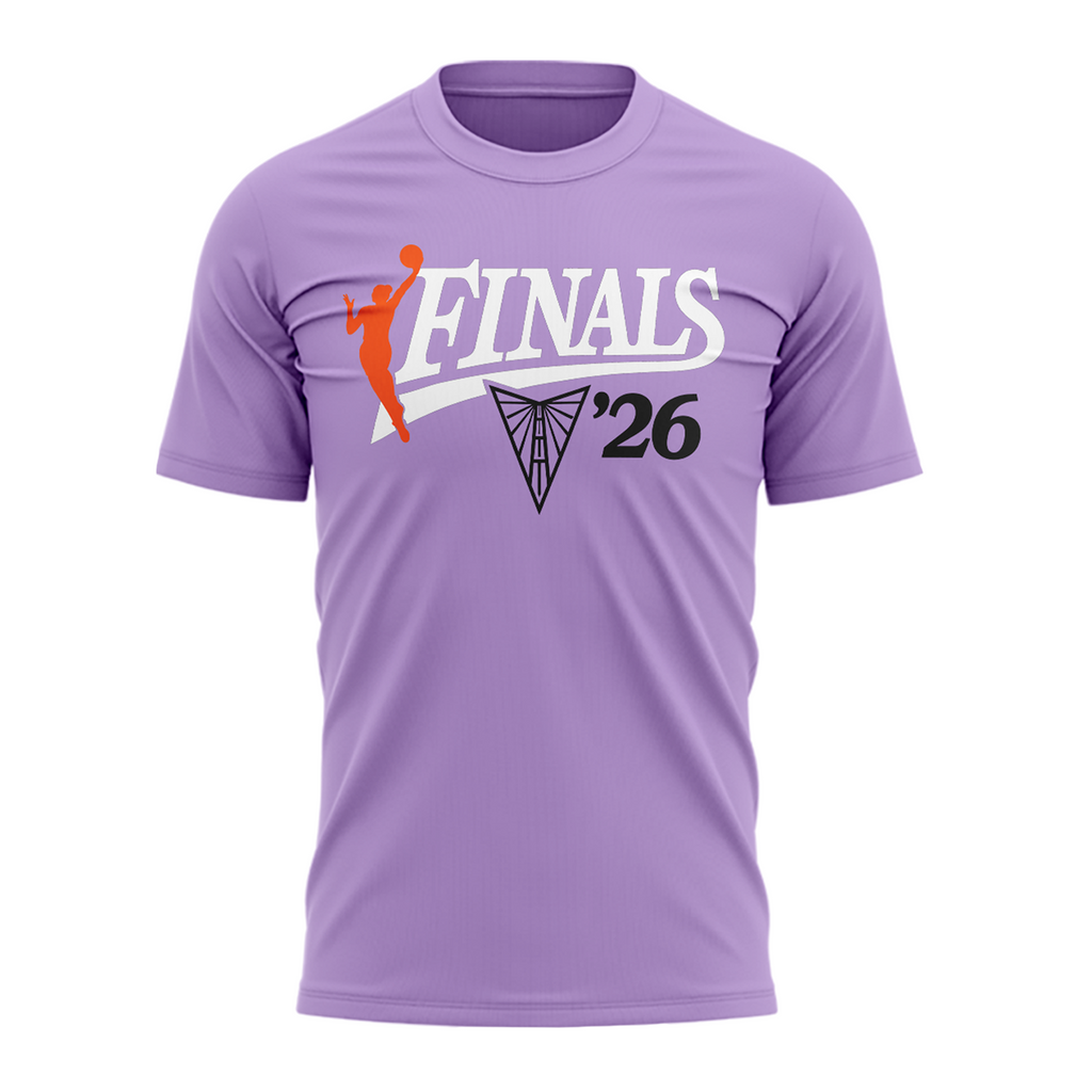 02.Limited edition Golden State Valkyries 2026 WNBA Finals T-Shirt - Violet