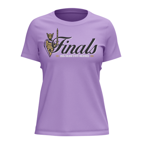 (Women's)Limited edition Golden State Valkyries 2026 WNBA Finals T-Shirt- Violet