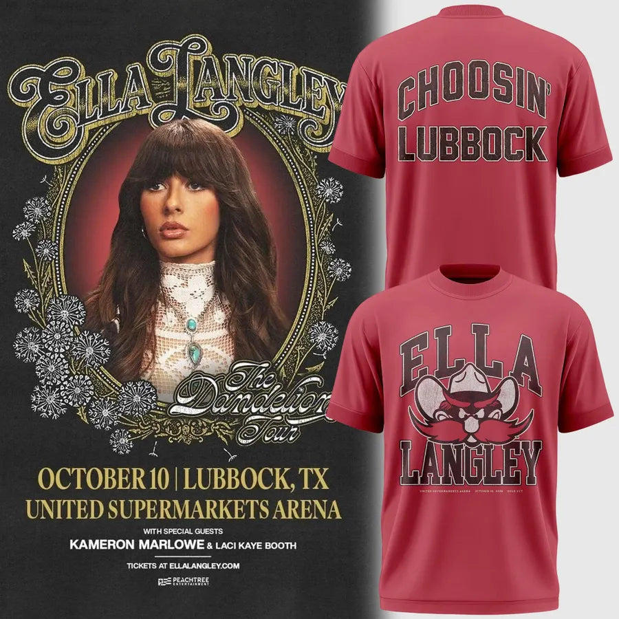 Ella Langley x Texas Tech Limited Edition Shirt