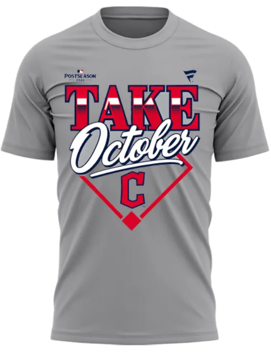 01.34. Cleveland Guardians 2026 Take October Limited Edition T-Shirt