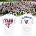 01.52. White Shirt Cleveland Guardians 2026 Take October T-Shirt Limited Edition