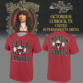 Exclusive T-Shirt Ella Langley x Texas Tech "The Dandelion Tour".