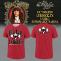 Exclusive T-Shirt Ella Langley x Texas Tech "The Dandelion Tour"!