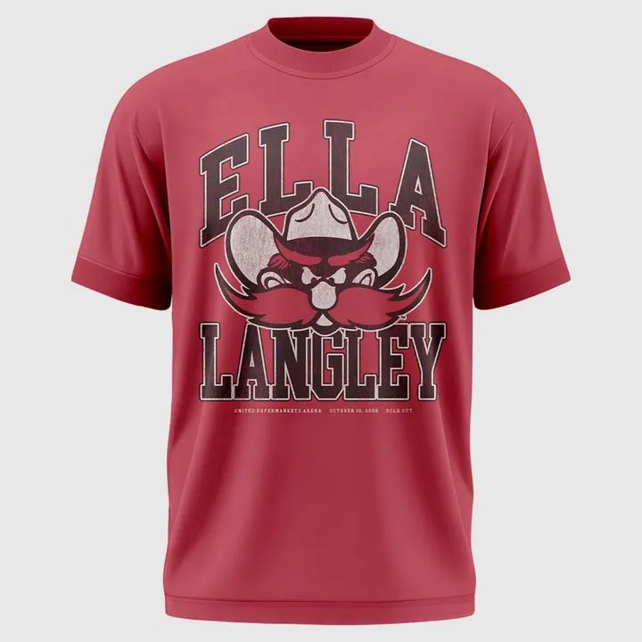 Limited Edition T-Shirt Ella Langley x Texas Tech "The Dandelion Tour"!
