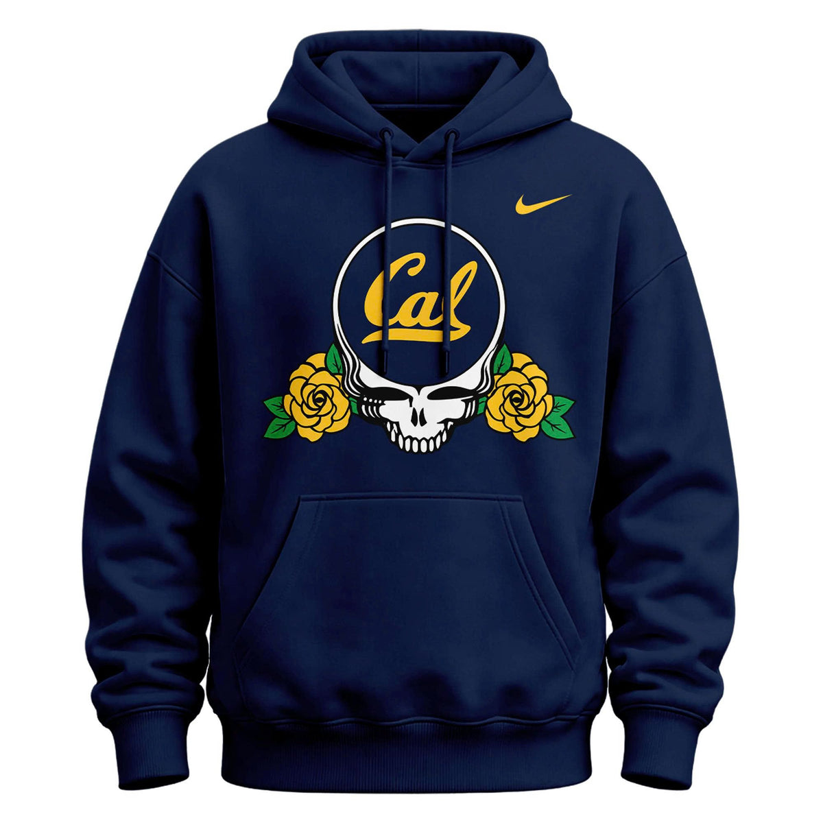 New Hoodie Navy Cal Football x Grateful Dead.