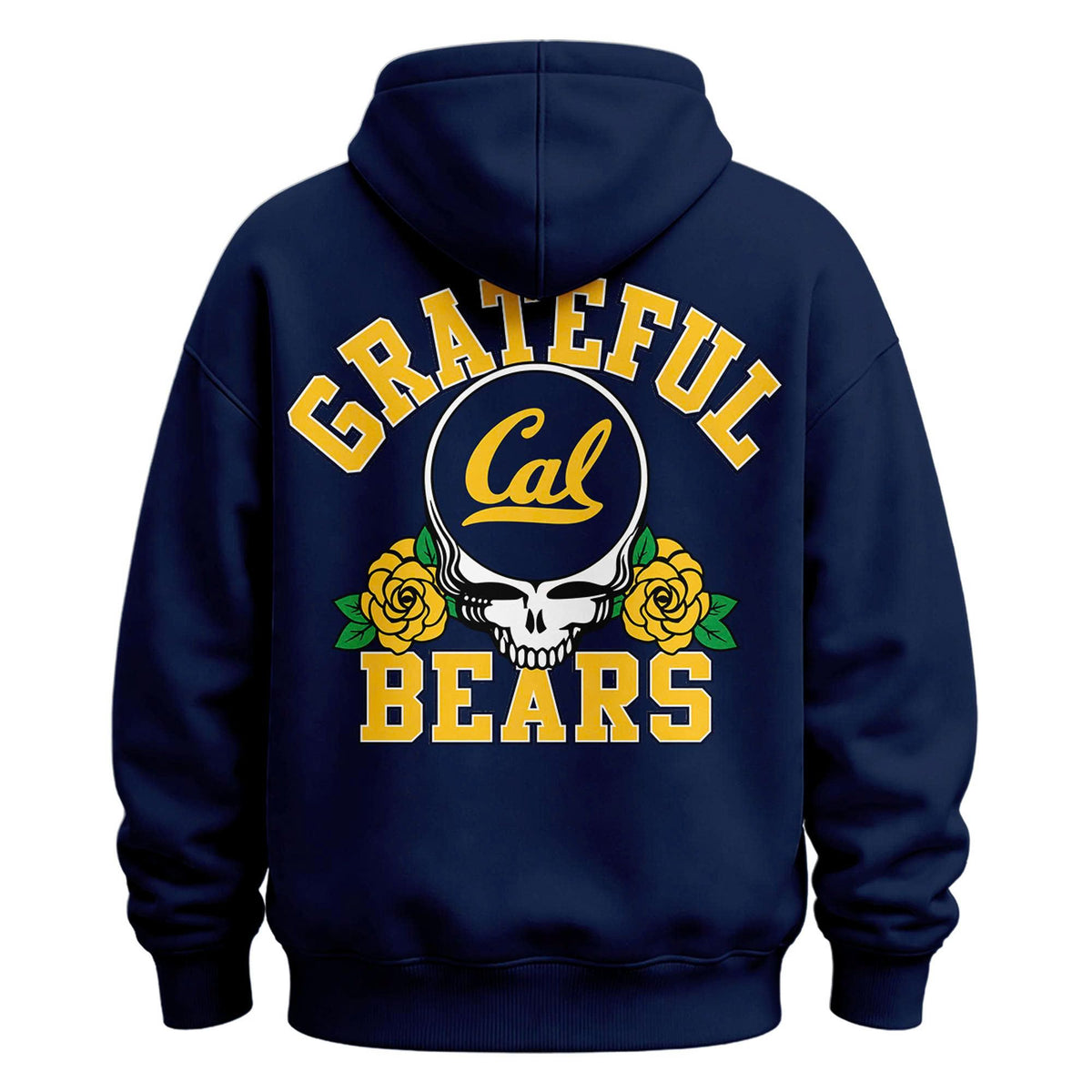 New Hoodie Navy Cal Football x Grateful Dead.