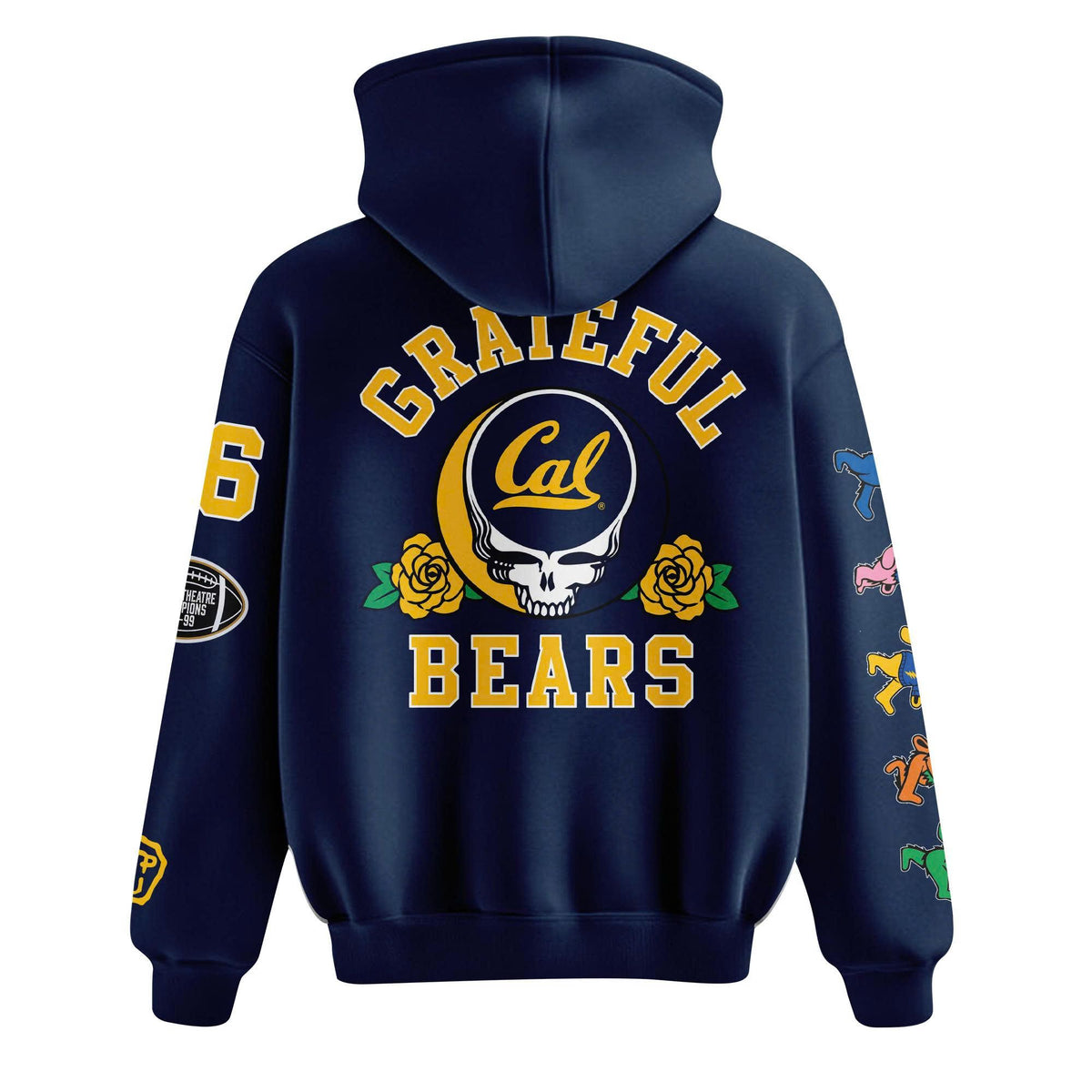 Unisex Cal Football 2026 Grateful Dead Game Hoodie
