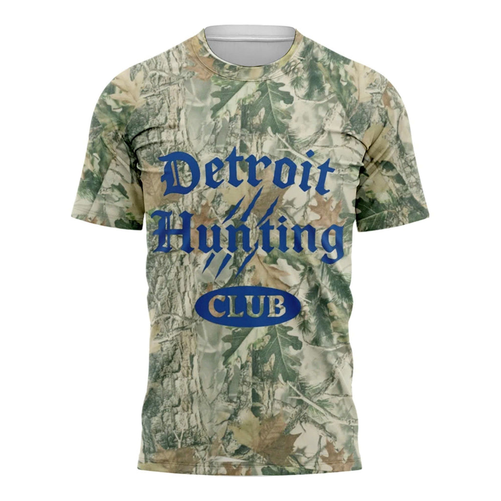 Coach Dan Campbell Detroit Hunting Club Realtree T-shirt