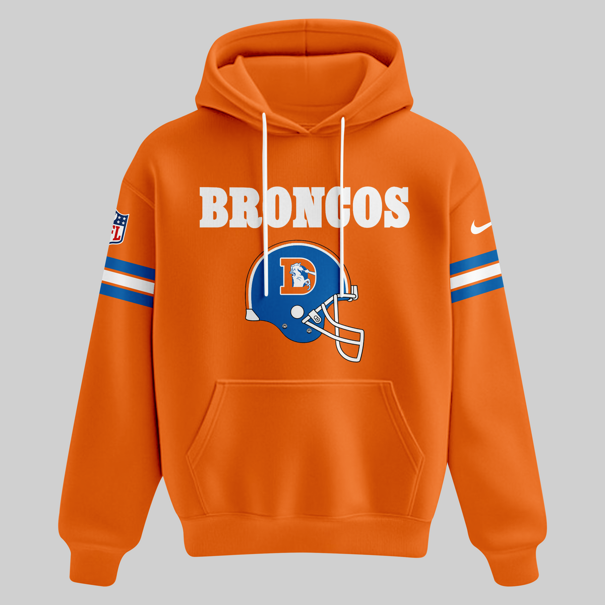 Limited edition Denver Broncos Throwback 2026 Hoodie