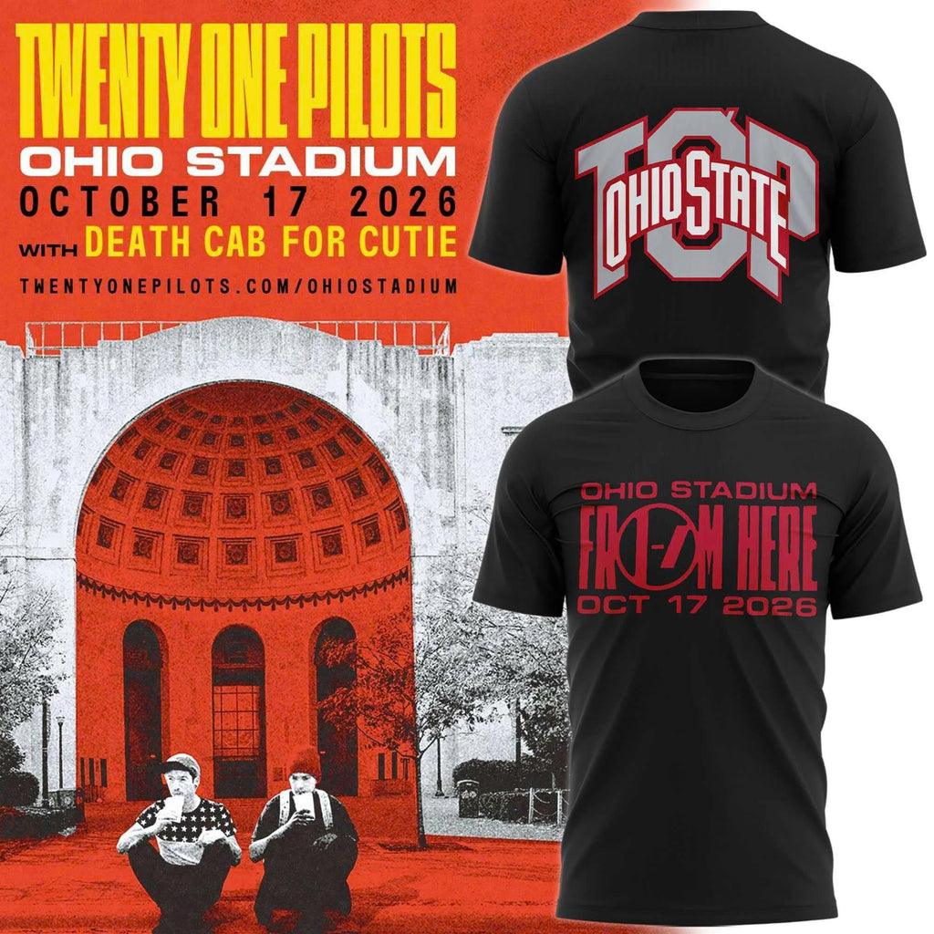 Twenty One Pilots Ohio Stadium Tour T-shirt