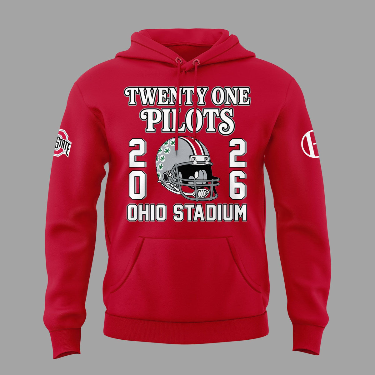 Hoodie Twenty One Pilots x Ohio State Buckeyes Football Hoodie