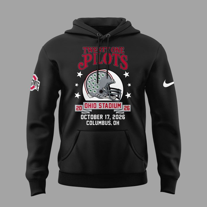 Hoodie Twenty One Pilots x Ohio State Buckeyes Football Hoodie