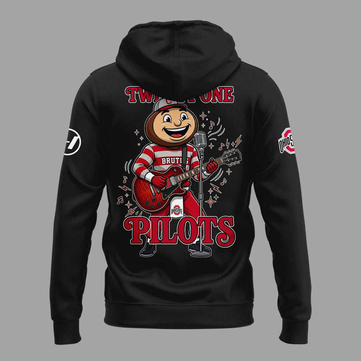 01.52. Twenty One Pilots Live From Ohio Stadium Black Hoodie