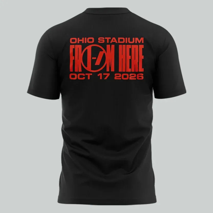 Special 2026 Twenty One Pilots Live At Ohio Stadium T-Shirt
