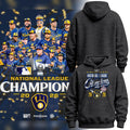 Limited Edition Hoodie Milwaukee Brewers 2026 National League Champions Locker Room.