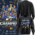 Limited Edition Sweatshirt Milwaukee Brewers 2026 National League Champions Locker Room.
